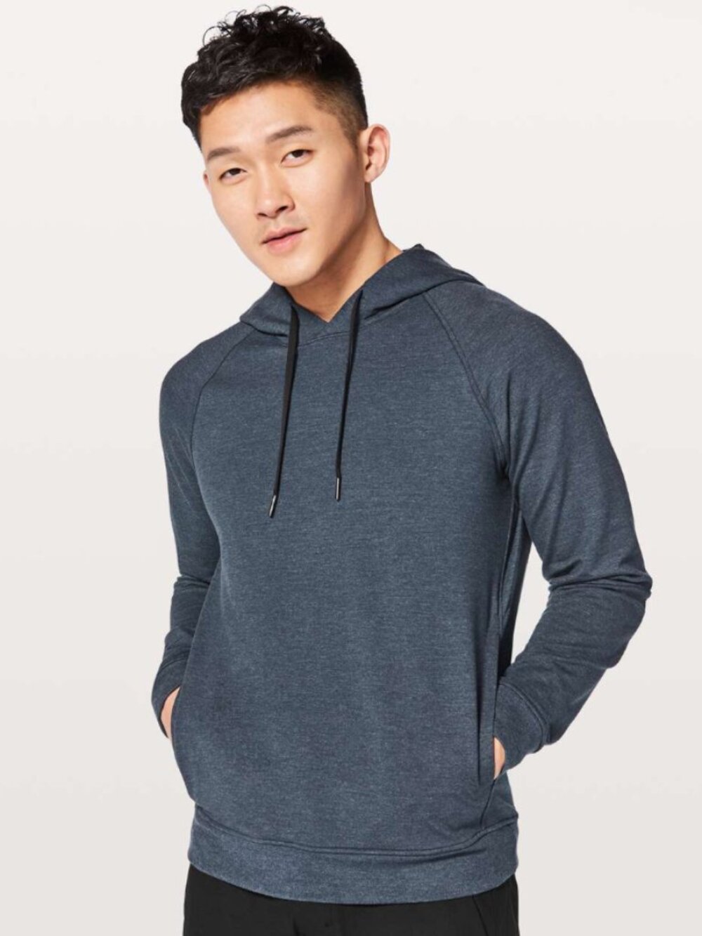 Lululemon City Sweat Pullover Hoodie Heathered True Navy Medium
